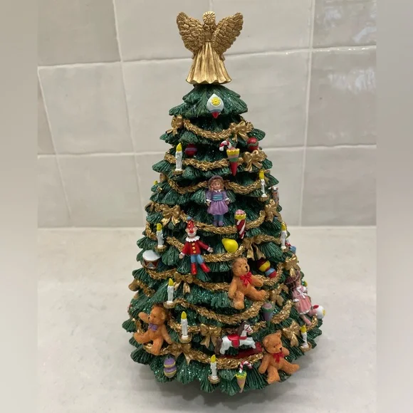 The San Francisco Music Box Company Christmas Tree Music Box - Picture 2 of 4